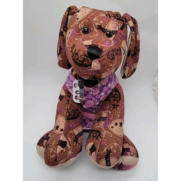 Build-A-Bear Workshop Other - Jonas Brothers Build A Bear 15" Plush Dog Tag Necklace DressPuppy Stuffed Animal